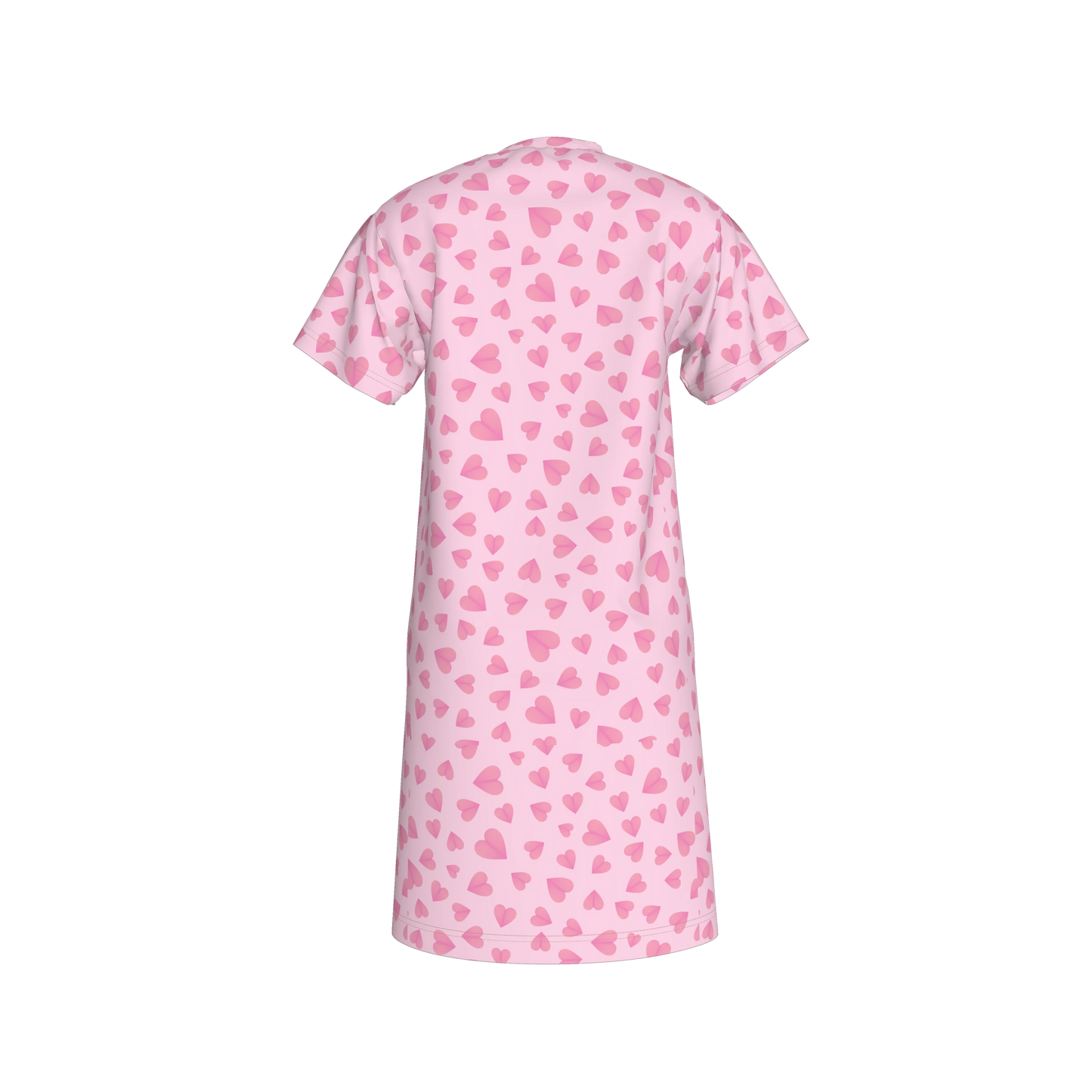 Knee Length T-Shirt Dress 2