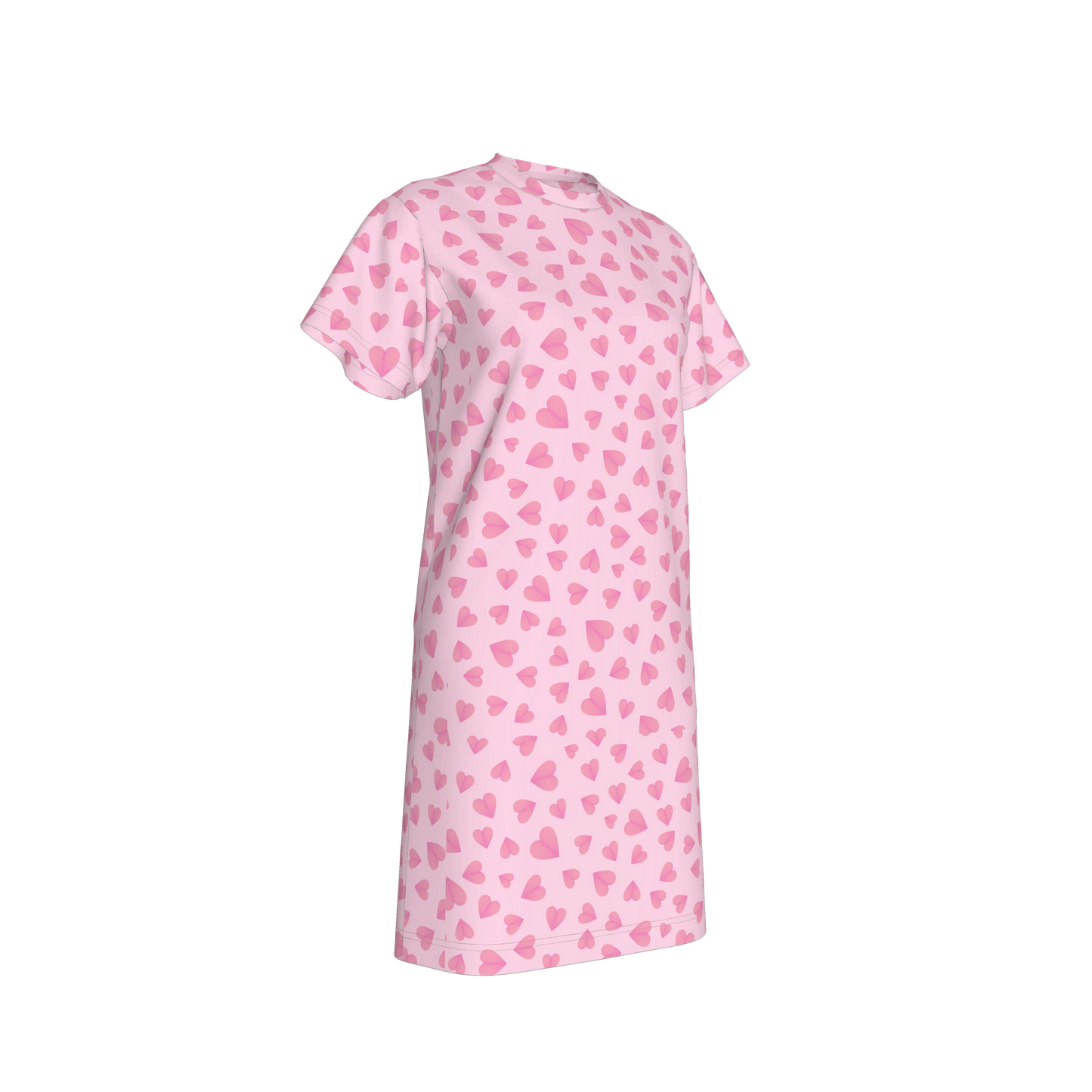 Knee Length T-Shirt Dress 2