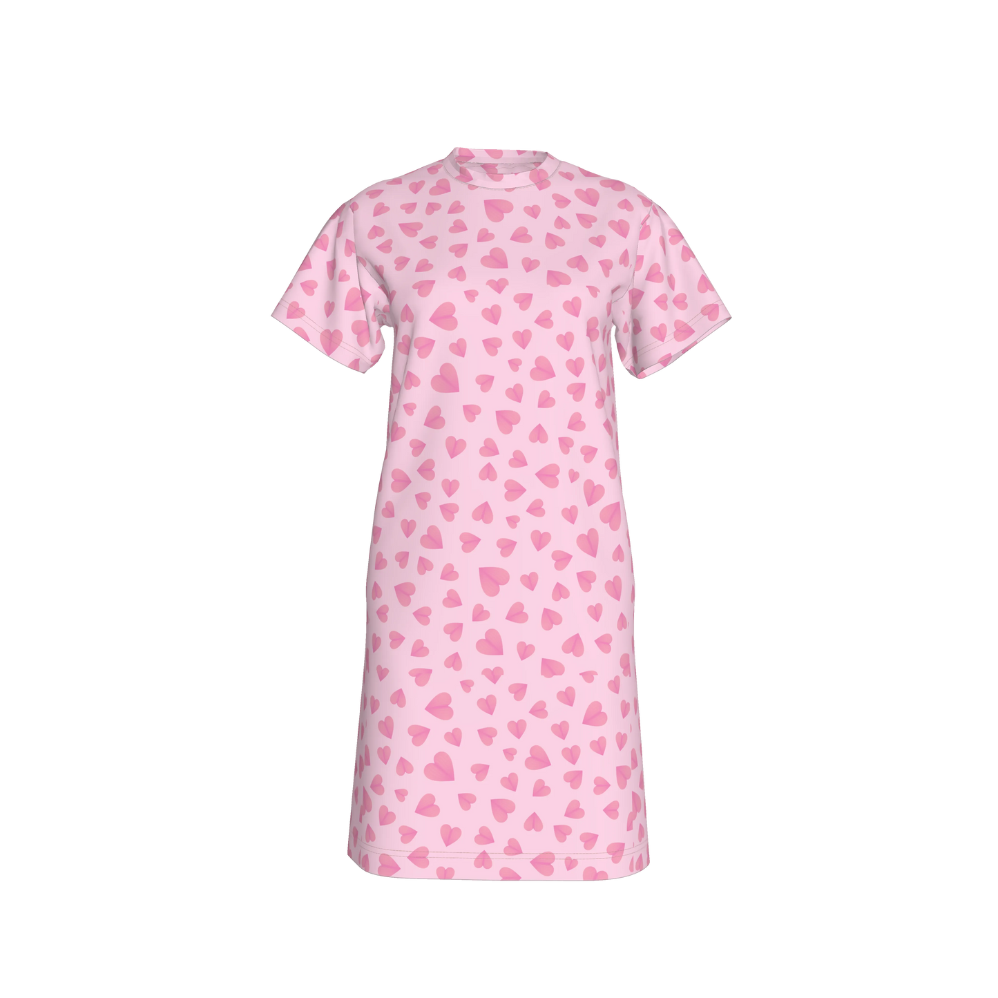 Knee Length T-Shirt Dress 2