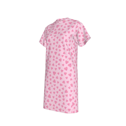 Knee Length T-Shirt Dress 2