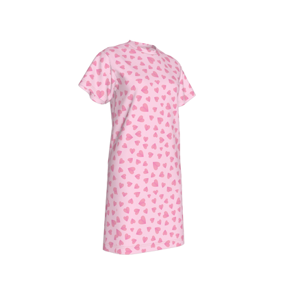 Knee Length T-Shirt Dress 2